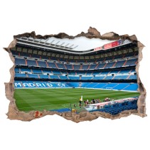 Vinilos y pegatinas 3d estadio santiago bernabéu